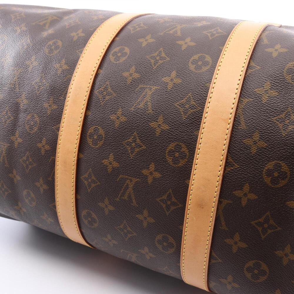 LOUIS VUITTON Brown Monogram Leather Boston Bag - Picture 7 of 14